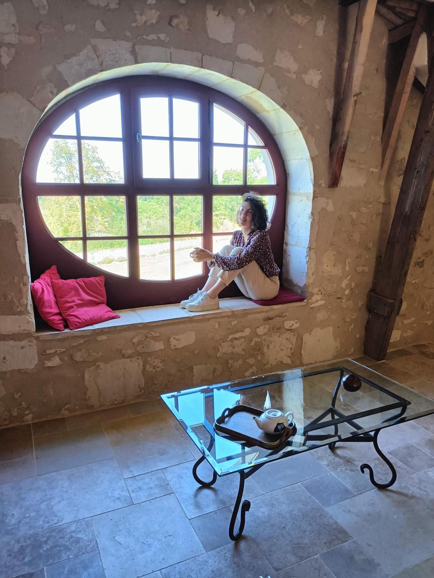 Chambres D'Hotes Au Chateau De Gizeux Kültér fotó